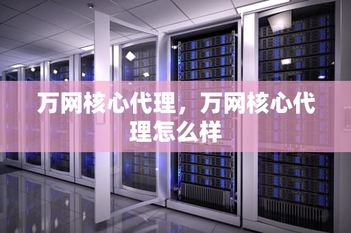 万网核心代理，万网核心代理怎么样