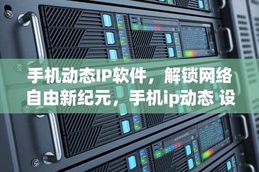 手机动态IP软件，解锁网络自由新纪元，手机ip动态 设置 破解版 app