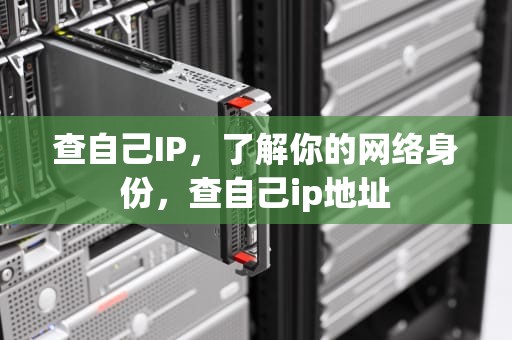 查自己IP，了解你的网络身份，查自己ip地址