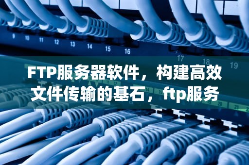 FTP服务器软件，构建高效文件传输的基石，ftp服务器软件哪个好用