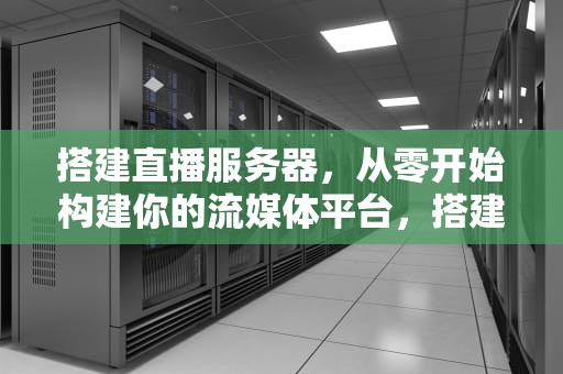 搭建直播服务器，从零开始构建你的流媒体平台，搭建直播服务器的软件