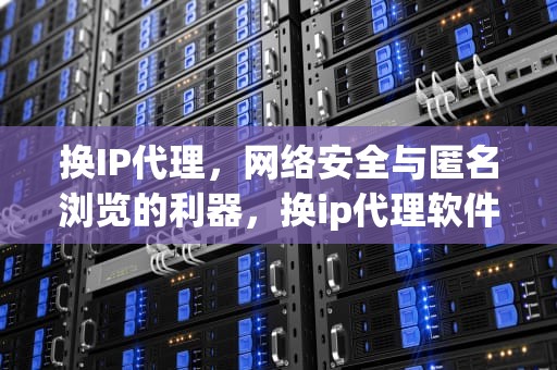 换IP代理，网络安全与匿名浏览的利器，换ip代理软件