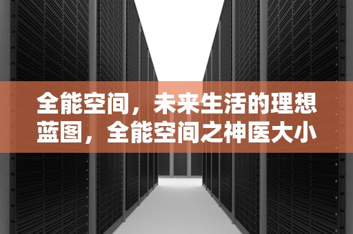 全能空间，未来生活的理想蓝图，全能空间之神医大小姐