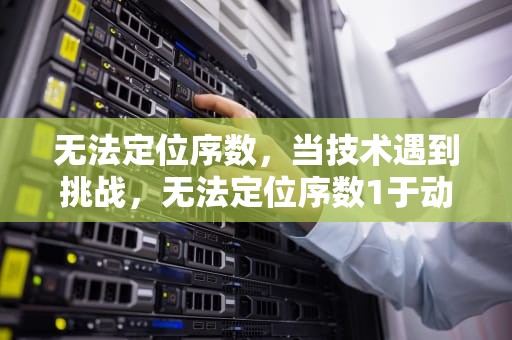 无法定位序数，当技术遇到挑战，无法定位序数1于动态链接库C:\windows