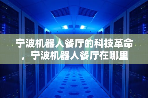 宁波机器人餐厅的科技革命，宁波机器人餐厅在哪里