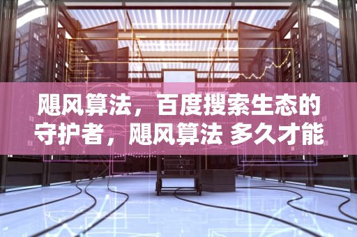 飓风算法，百度搜索生态的守护者，飓风算法 多久才能恢复