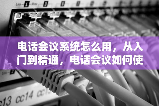 电话会议系统怎么用，从入门到精通，电话会议如何使用