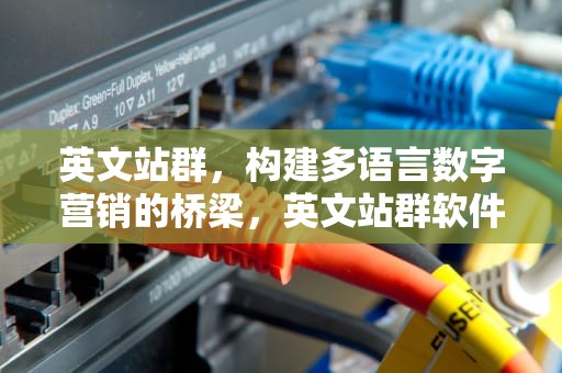 英文站群，构建多语言数字营销的桥梁，英文站群软件