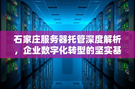 石家庄服务器托管深度解析，企业数字化转型的坚实基石，石家庄服务器托管收费