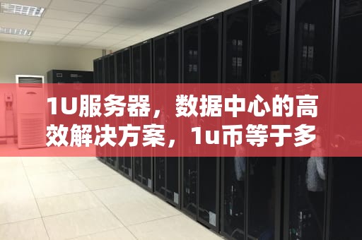 1U服务器，数据中心的高效解决方案，1u币等于多少人民币