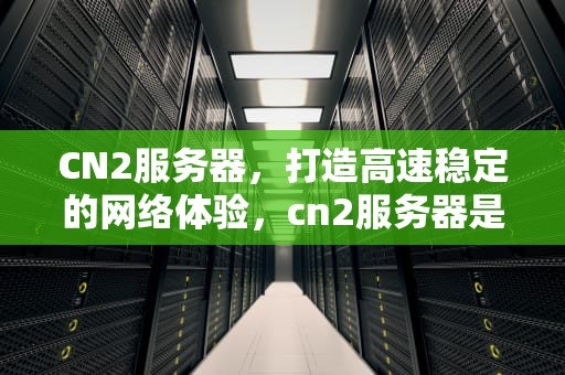 CN2服务器，打造高速稳定的网络体验，cn2服务器是什么意思