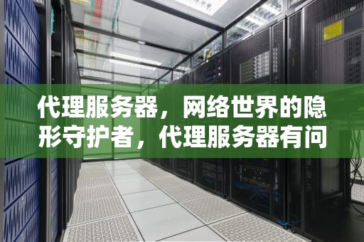 代理服务器，网络世界的隐形守护者，代理服务器有问题或者地址有误