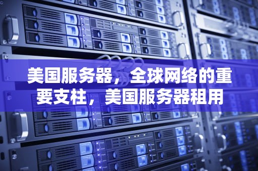 美国服务器，全球网络的重要支柱，美国服务器租用