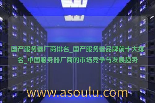 国产服务器厂商排名_国产服务器品牌前十大排名_中国服务器厂商的市场竞争与发展趋势